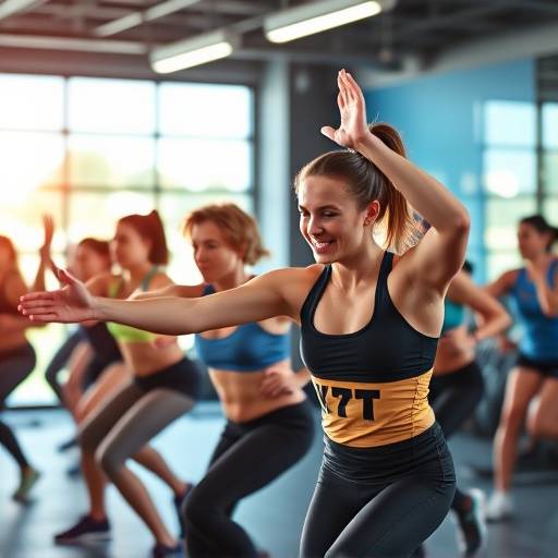 A social media campaign for 'Fitness First', promoting their new fitness classes with engaging content and targeted advertising.